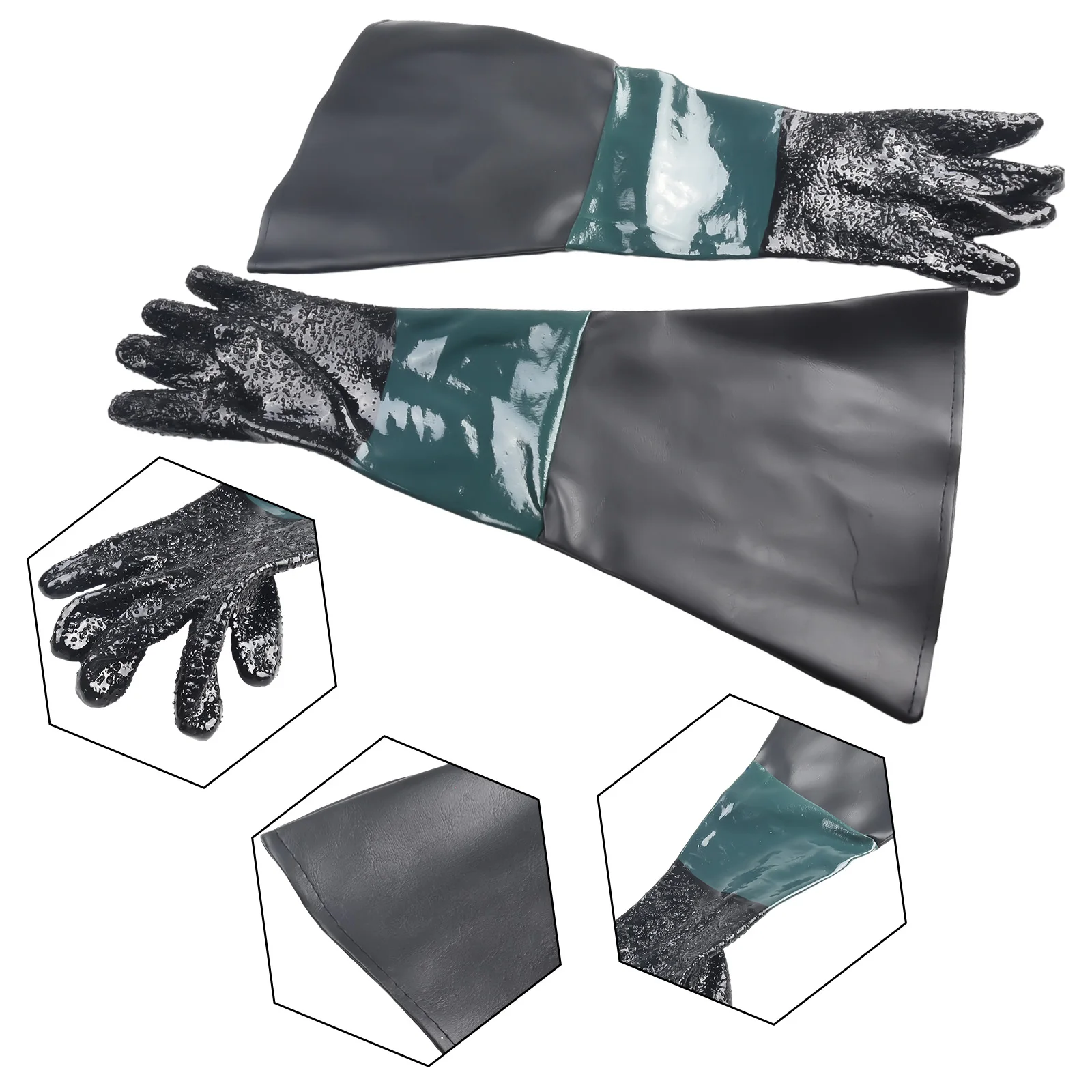 Sandblasting Gloves, All Sizes Available, Long lasting Durability, PVC Material, Soft Cotton Lining, Sweat Absorbent
Sandblasting Gloves, All Sizes Available, Long lasting Durability, PVC Material, Soft Cotton Lining, Sweat Absorbent