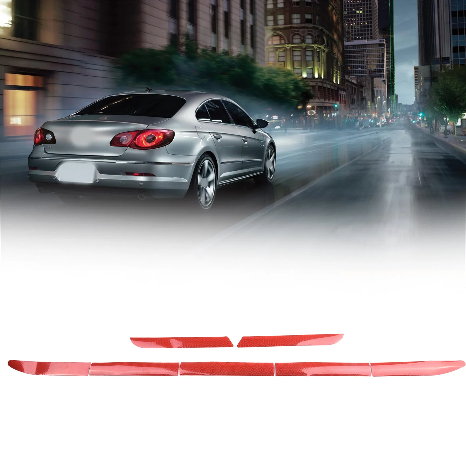 Decal Safety Stickers Waterproof 7PCS Bumper Lightweight Reflective Warn Strip Brand New Durable And Practical
Decal Safety Stickers Waterproof 7PCS Bumper Lightweight Reflective Warn Strip Brand New Durable And Practical