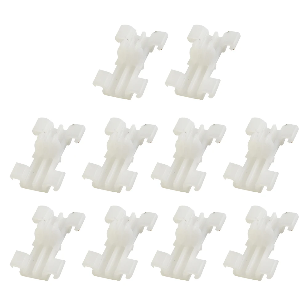 For E46 Accessories, 10pcs Plastic Door Clips, Retaining Fasteners, Side Molding Clips,51138231130, New
For E46 Accessories, 10pcs Plastic Door Clips, Retaining Fasteners, Side Molding Clips,51138231130, New