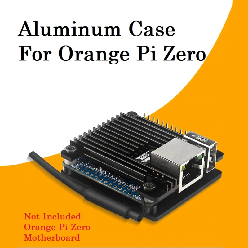 

For Orange Pi Zero Aluminum Case Development Board Protection Cooling Shell Metal Protective Passive Cooling Enclouse