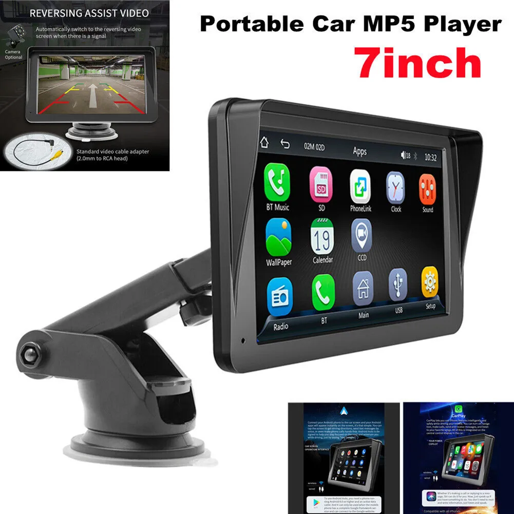 7" Portable Car MP5 Player Wireless AN Auto FM Stereo Mirrorlink BT Portable On-board MP5 Car Accessories
7" Portable Car MP5 Player Wireless AN Auto FM Stereo Mirrorlink BT Portable On-board MP5 Car Accessories
