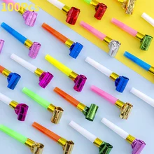 100 Pcs Blowing Dragon Whistle Funny Colorful Whistles Kids Children's Birthday Party Blow Roll Cheer Props Toys
100 Pcs Blowing Dragon Whistle Funny Colorful Whistles Kids Children's Birthday Party Blow Roll Cheer Props Toys