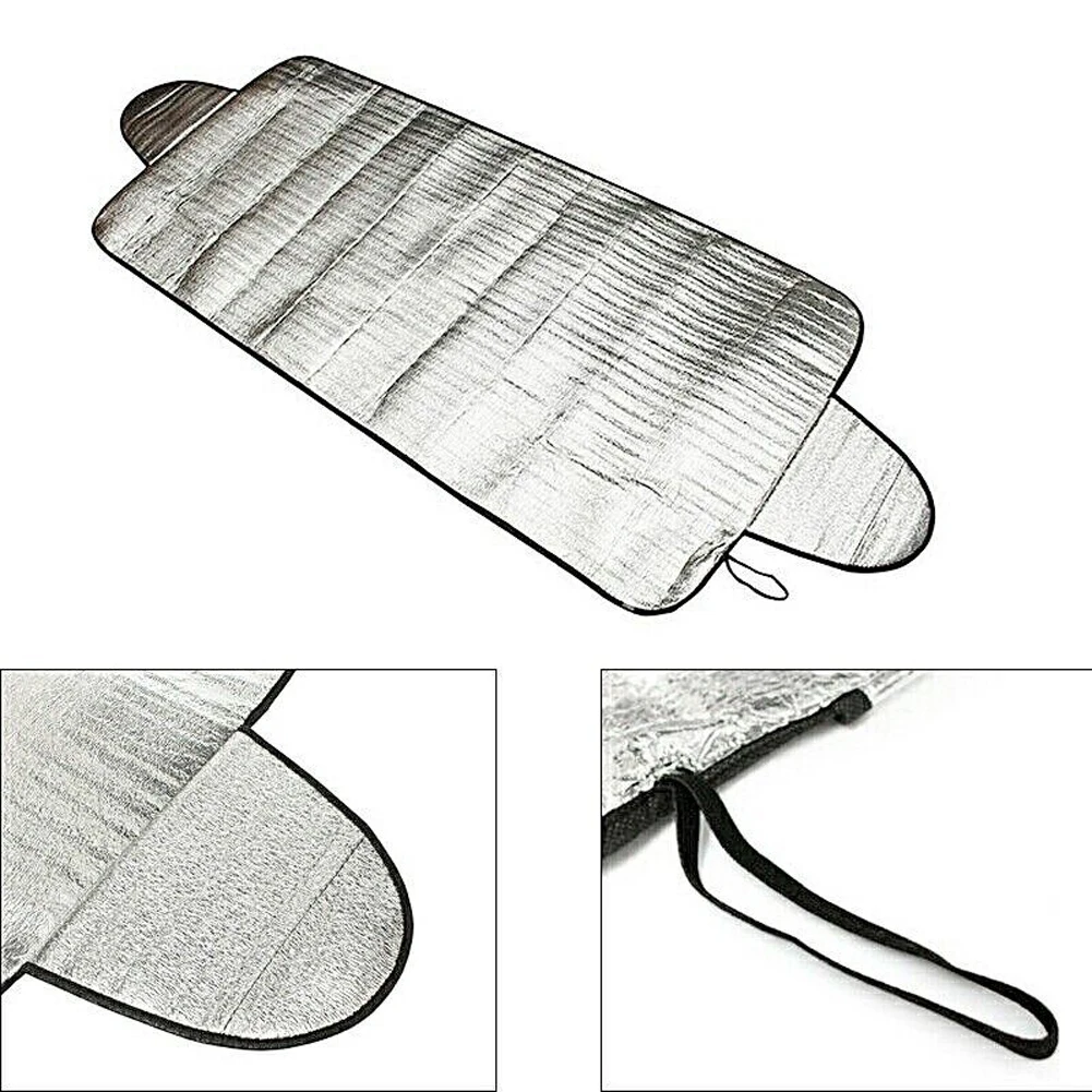 1X Car Windscreen Windshield Frost Cover Ice Snow Shield Front Protector 4 Layers Collapsible Temperature Resistant Car Parts
1X Car Windscreen Windshield Frost Cover Ice Snow Shield Front Protector 4 Layers Collapsible Temperature Resistant Car Parts