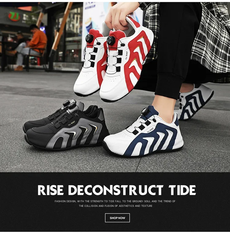 Men's Handmade Casual Sports Shoes Spring 2025 Lightweight Luxury Flat Sole Comfortable Versatile Fashionable Dad Trendy Shoes Men's Handmade Casual Sports Shoes Spring 2025 Lightweight Luxury Flat Sole Comfortable Versatile Fashionable Dad Trendy Shoes