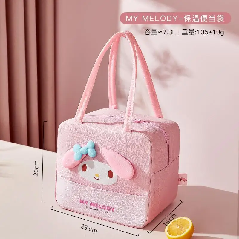 Mymelody Lunch Box Sanrio Tote Bag Hellokitty Bento Bag School Office Worker Aluminum Foil Thickened Insulated Bag Meal Bag
Mymelody Lunch Box Sanrio Tote Bag Hellokitty Bento Bag School Office Worker Aluminum Foil Thickened Insulated Bag Meal Bag