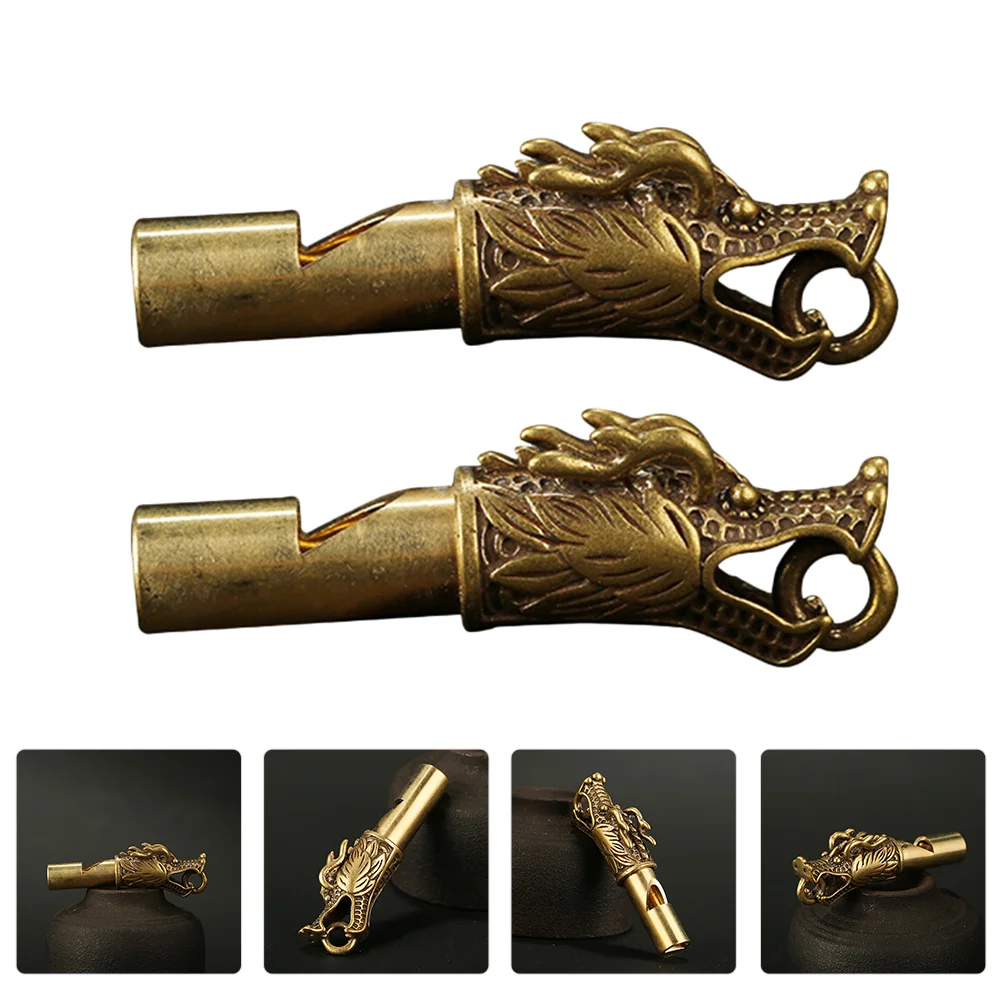 2 Pcs Faucet Whistle Key Fob Survival Dragon Head Sports Portable Copper Outdoor Accessory Child
2 Pcs Faucet Whistle Key Fob Survival Dragon Head Sports Portable Copper Outdoor Accessory Child