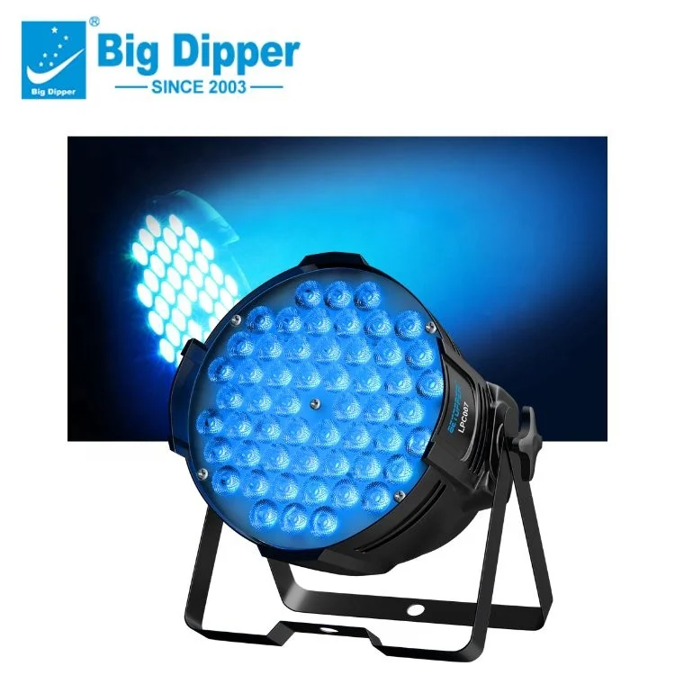 Big Dipper LPC007 RGBW 54*3W led par light par can wedding stage led light dj light system
Big Dipper LPC007 RGBW 54*3W led par light par can wedding stage led light dj light system
