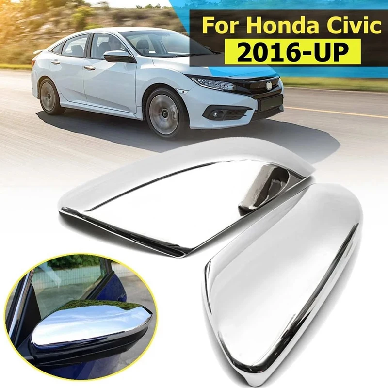 2 шт., хромированные накладки на боковые зеркала заднего вида для Honda Civic 2016, 2017, 2018, 2019, 2020
2 шт., хромированные накладки на боковые зеркала заднего вида для Honda Civic 2016, 2017, 2018, 2019, 2020