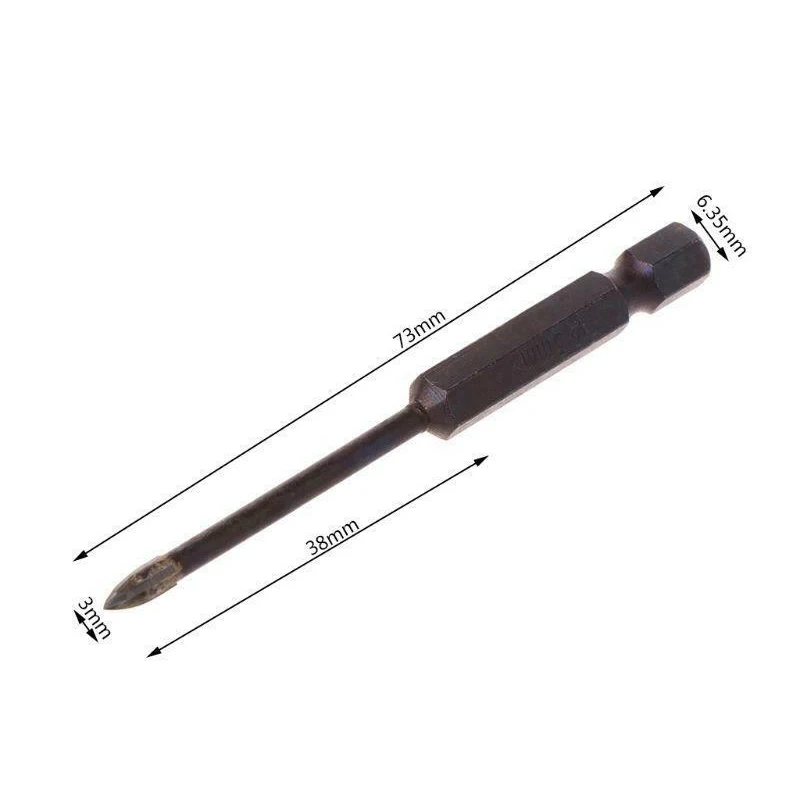 Accessories Durable Drill Bit Plastic Tools Wear resistance Workshop Carbide Granite Stone Tiles 4 cutting edges
Accessories Durable Drill Bit Plastic Tools Wear resistance Workshop Carbide Granite Stone Tiles 4 cutting edges