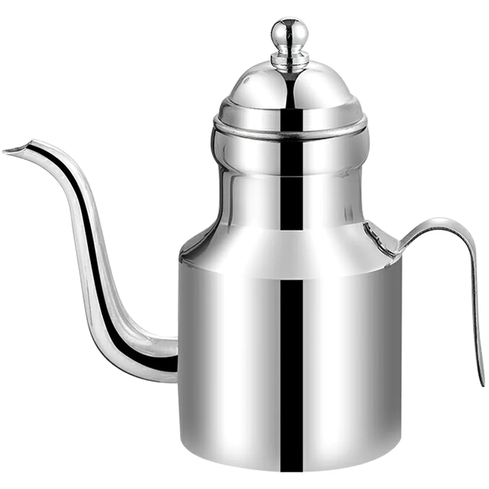 Stainless Steel Oil Pot Pitcher Food Kettle Kitchen Essentials Olive Separator Container Storage for Grease with Lid
Stainless Steel Oil Pot Pitcher Food Kettle Kitchen Essentials Olive Separator Container Storage for Grease with Lid