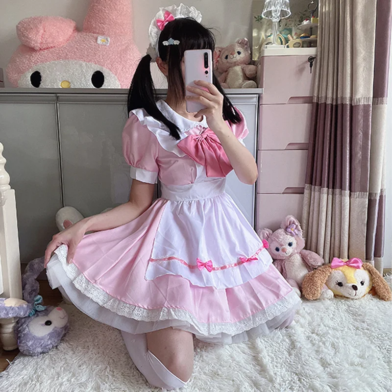 Pink and White Stage Bunny Skirt Sweet Kawaii Girl Cosplay Sexy Lolita Uniform Carnival Party Stage Costume Maid Dress Suit
Pink and White Stage Bunny Skirt Sweet Kawaii Girl Cosplay Sexy Lolita Uniform Carnival Party Stage Costume Maid Dress Suit