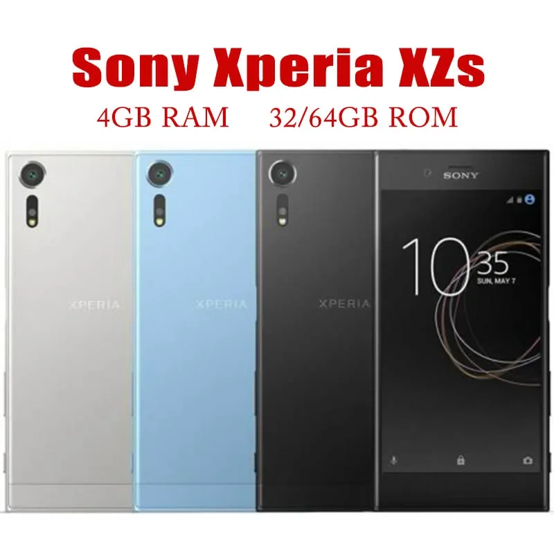 

Sony-Xperia XZs Mobile Phone, Unlocked Android Bar Smartphone, NFC, 5.2 ", 4GB RAM, 32GB ROM, Snapdragon 820, G8231, G8232