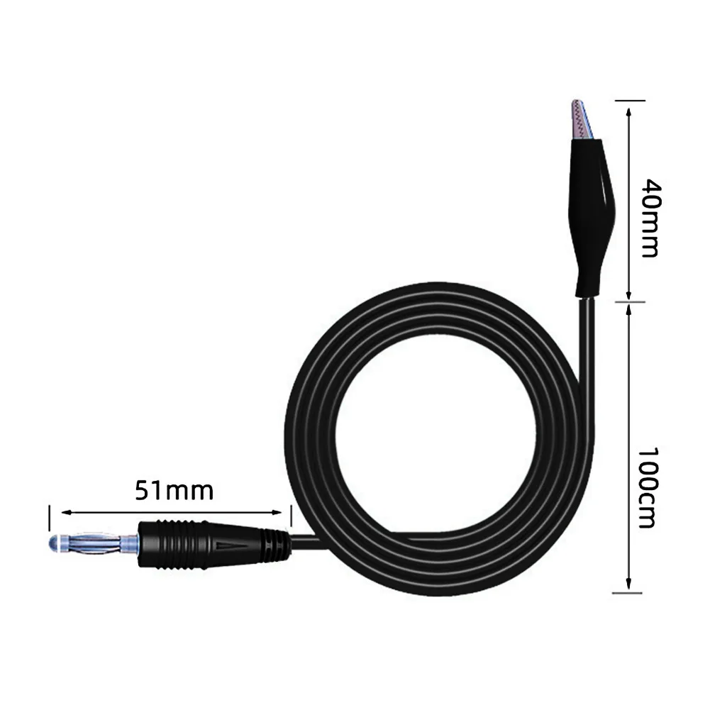 Alligator Clips Test Line To AV Banana Plug For Multimeter Measure Tools Test Cable Line Tester Probe Equipment
Alligator Clips Test Line To AV Banana Plug For Multimeter Measure Tools Test Cable Line Tester Probe Equipment