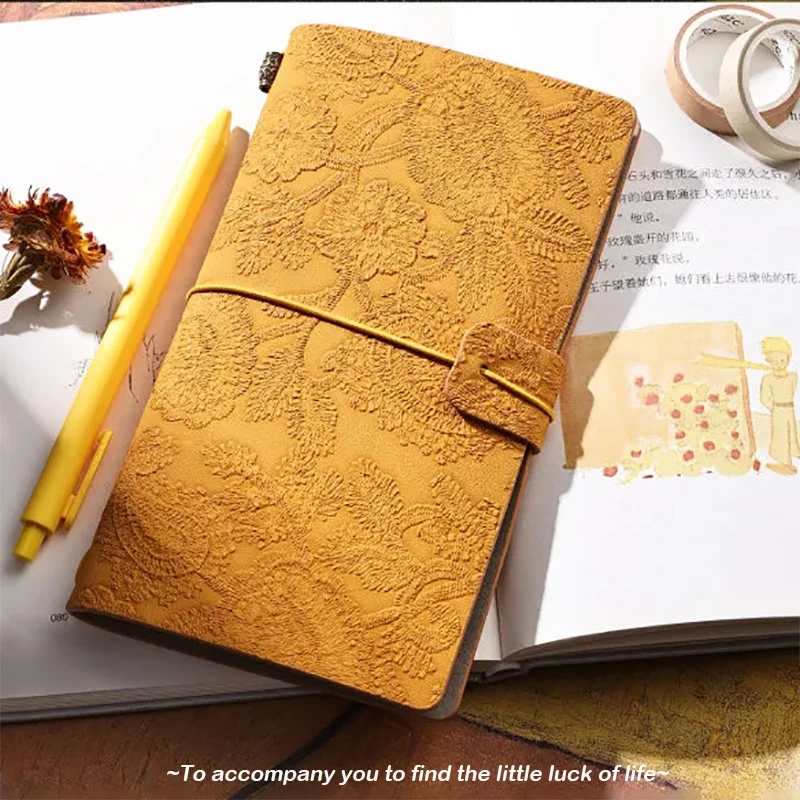 European Style Retro Carved PU Leather Strap Notebook Loose Leaf Notepad Travel Diary A6 Blank/Grid/Lined Paper Portable lLedger
European Style Retro Carved PU Leather Strap Notebook Loose Leaf Notepad Travel Diary A6 Blank/Grid/Lined Paper Portable lLedger
