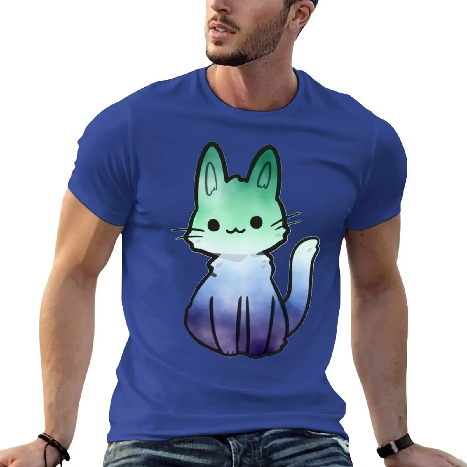 Gay Man Watercolour Cat Subtle Abstract Pride Flag T-Shirt cute clothes summer top shirts graphic tees Men's t-shirt
Gay Man Watercolour Cat Subtle Abstract Pride Flag T-Shirt cute clothes summer top shirts graphic tees Men's t-shirt