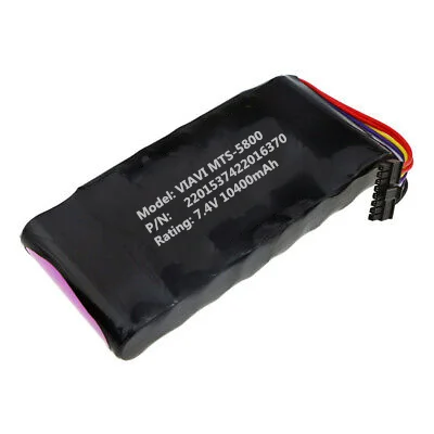 7.4V 10400mAh Replacement Battery for JDSU VIAVI MTS-5800 VIAVI MTS-5802 2201537422016370
7.4V 10400mAh Replacement Battery for JDSU VIAVI MTS-5800 VIAVI MTS-5802 2201537422016370