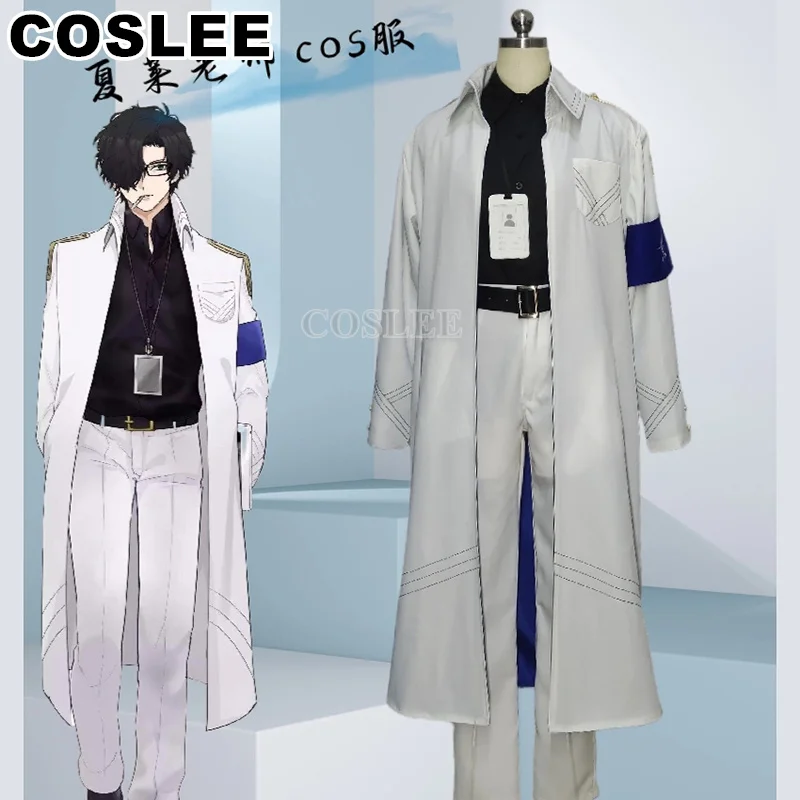 COSLEE Аниме Синий архив Schale Sensei игровой костюм косплей костюм крутая Красивая Униформа длинное пальто брюки Хэллоуин
COSLEE Аниме Синий архив Schale Sensei игровой костюм косплей костюм крутая Красивая Униформа длинное пальто брюки Хэллоуин