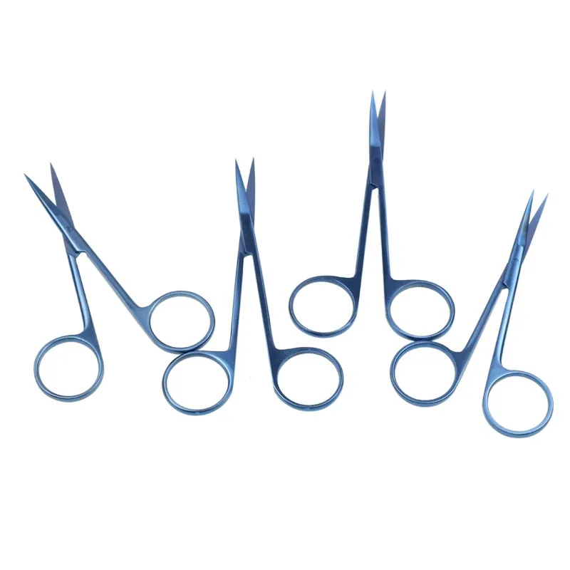 Titanium Alloy Ophthalmic Scissors Straight Curved Eye Surgery Suture Scissors Ophthalmic Surgical Instrument 9.5cm/11.5cm
Titanium Alloy Ophthalmic Scissors Straight Curved Eye Surgery Suture Scissors Ophthalmic Surgical Instrument 9.5cm/11.5cm