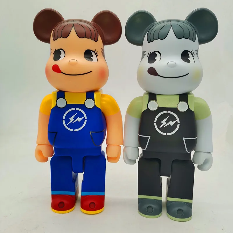 Hot 400% Bearbrick PVC Action Figure Cosplay Flash Light Peka Milk Girl Collections Bearbricklys 28CM
Hot 400% Bearbrick PVC Action Figure Cosplay Flash Light Peka Milk Girl Collections Bearbricklys 28CM