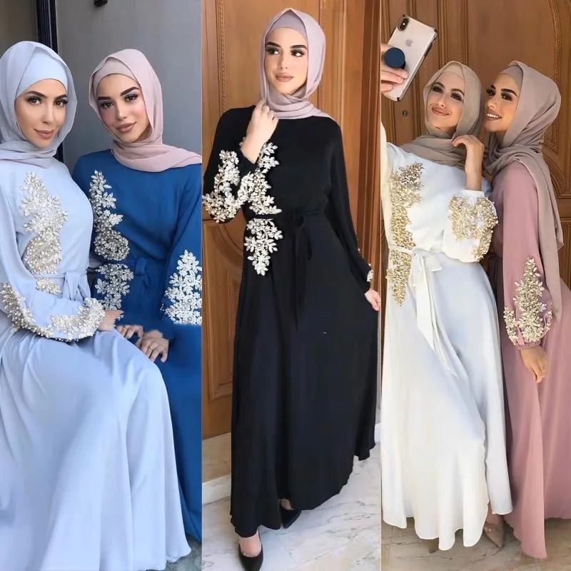 Мусульманское арабское платье Abaya Средний Восток женское платье с рукавами «летучая мышь» кружевное платье с вышивкой женское платье
Мусульманское арабское платье Abaya Средний Восток женское платье с рукавами «летучая мышь» кружевное платье с вышивкой женское платье