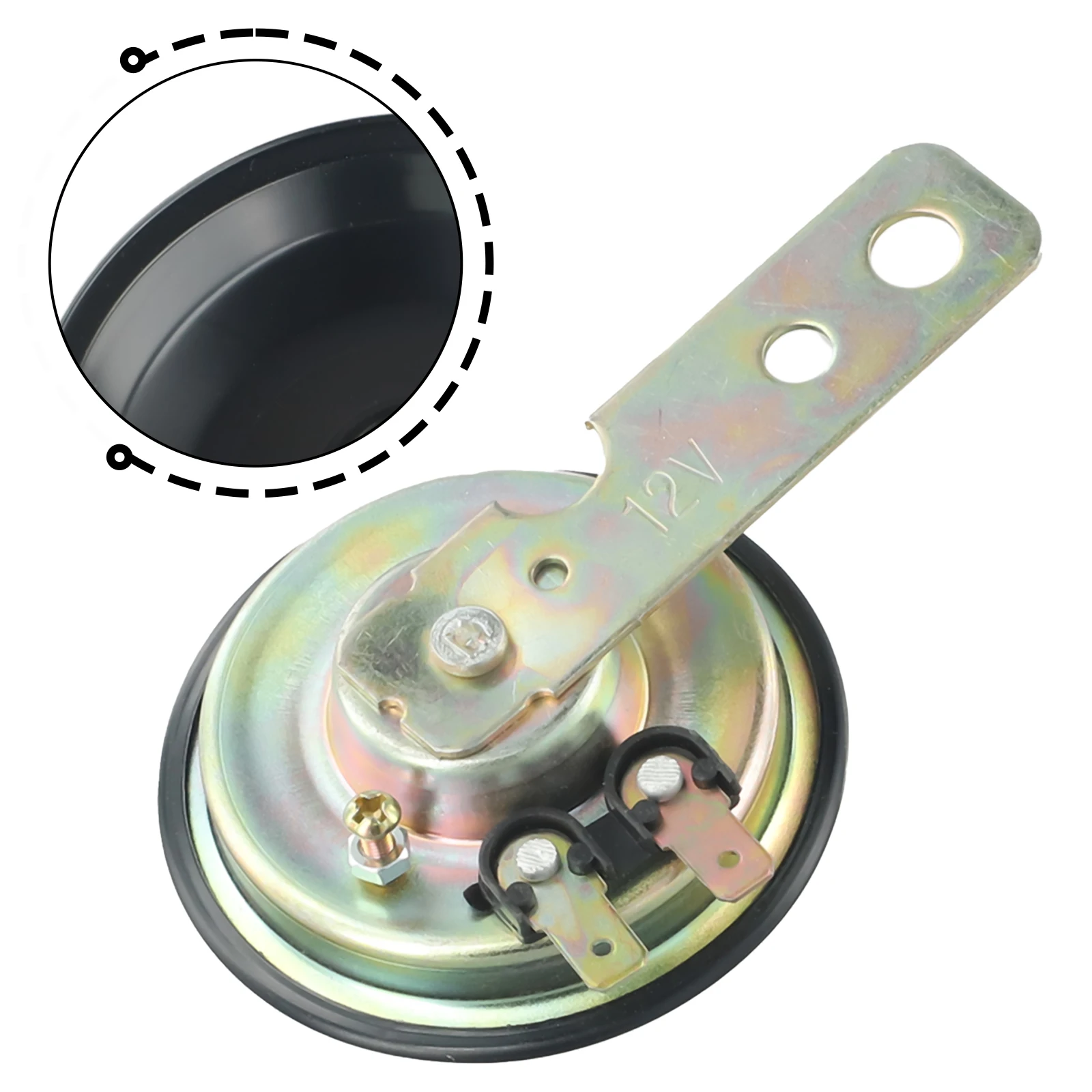 Motorcycle Horn Universal Zirconia Sand 12V 1.5A 12v Black Electric Horn Loud 105db Strong Shock Practical To Use
Motorcycle Horn Universal Zirconia Sand 12V 1.5A 12v Black Electric Horn Loud 105db Strong Shock Practical To Use