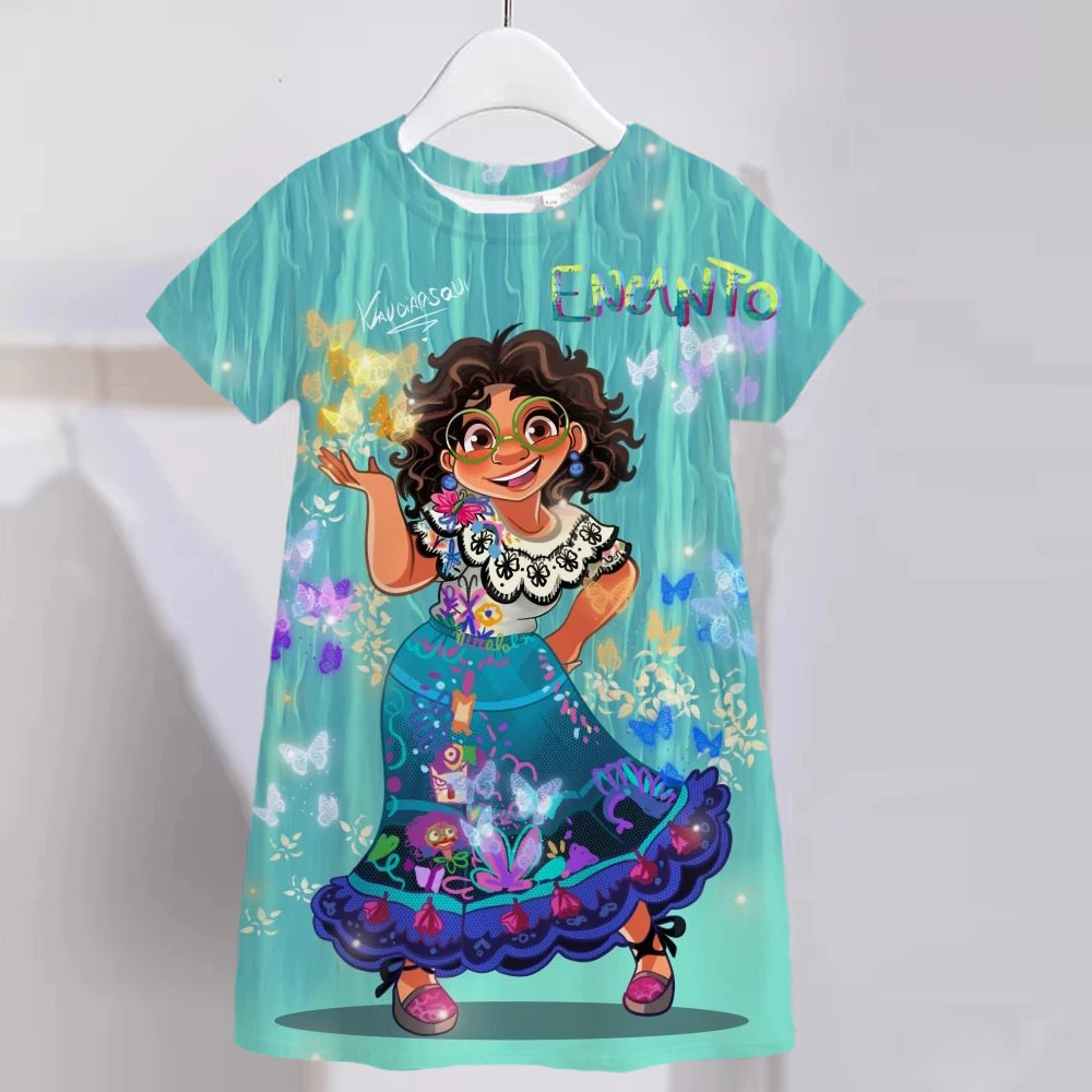 Disney Encanto Isabela Mirabel Princess Dress Cute Summer Cartoon Children T-Shirt Vest Baby Toddler Girl T-shirts Kid Clothes
Disney Encanto Isabela Mirabel Princess Dress Cute Summer Cartoon Children T-Shirt Vest Baby Toddler Girl T-shirts Kid Clothes