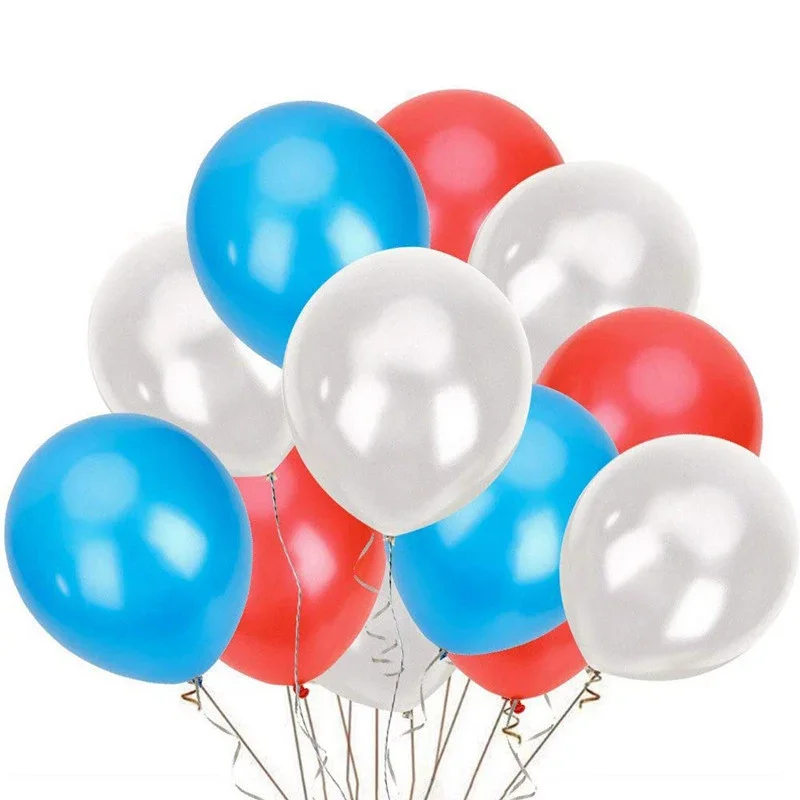 12inch Latex Balloon American National Day USA Red Blue Star Ball Party Balloons 74 Birthday Party Decoration Air Globos - 1set
12inch Latex Balloon American National Day USA Red Blue Star Ball Party Balloons 74 Birthday Party Decoration Air Globos - 1set