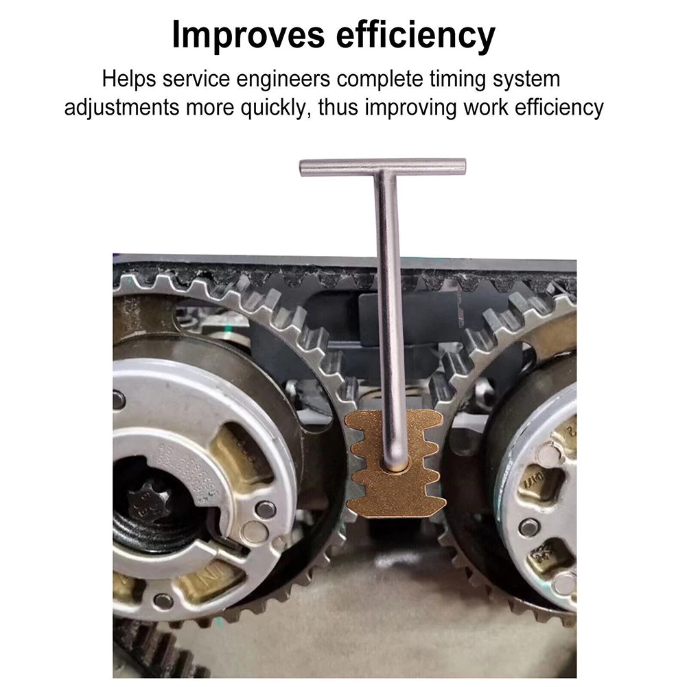 Convenient 1 2T Timing Tool for Engine Maintainence Prevent Shifting or Slipping Ensure Timing System Accuracy Save Labor
Convenient 1 2T Timing Tool for Engine Maintainence Prevent Shifting or Slipping Ensure Timing System Accuracy Save Labor