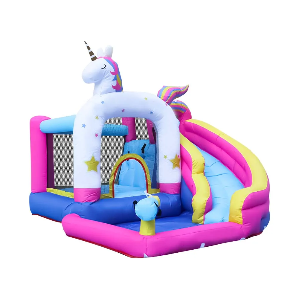 Inflatable Rainbow Unicorn Water Slide Bouncer Castle Jumper Jump Bounce House for Kids
Inflatable Rainbow Unicorn Water Slide Bouncer Castle Jumper Jump Bounce House for Kids