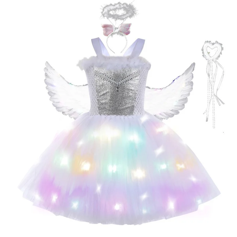 Children's Christmas Halloween Party Theme Dress Activity Play Children's Clothing Stage Walk Show Dress Gift Wing Set
Children's Christmas Halloween Party Theme Dress Activity Play Children's Clothing Stage Walk Show Dress Gift Wing Set