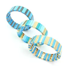 Bohemian Fashion Enamel Ladies Bracelet Bangle Macaron Color Matching Rectangular Rectangle Romantic Rainbow Couple Bracelet
Bohemian Fashion Enamel Ladies Bracelet Bangle Macaron Color Matching Rectangular Rectangle Romantic Rainbow Couple Bracelet