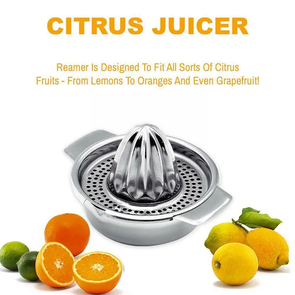 Portable Hand Juicer Orange Lemon Citrus Lime Fruit Juice Kitchen Steel Manual Squeezer Blender Juicer Tools Gadgets A2I8
Portable Hand Juicer Orange Lemon Citrus Lime Fruit Juice Kitchen Steel Manual Squeezer Blender Juicer Tools Gadgets A2I8