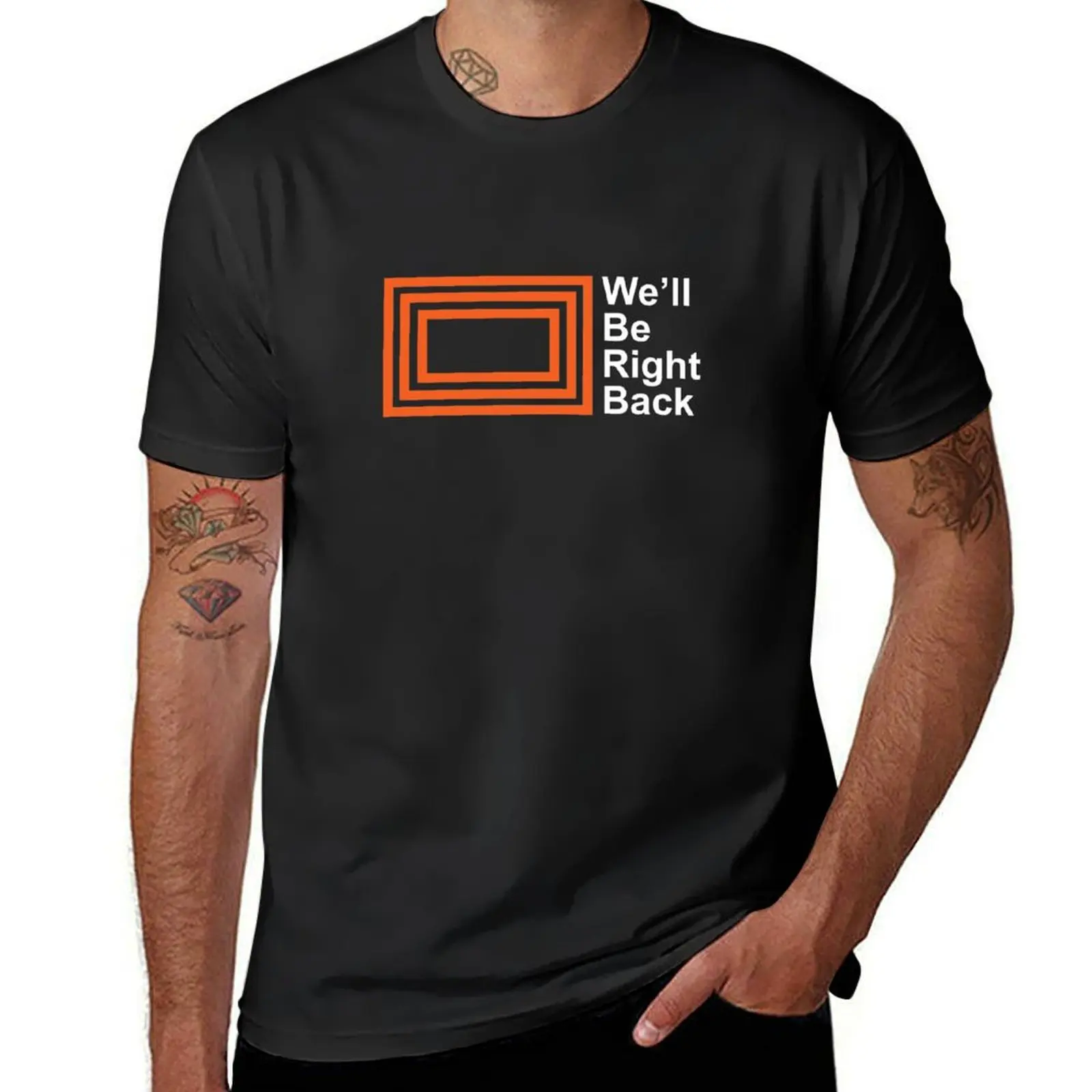 The Eric Andre Show - We'll Be Right Back Shirt T-Shirt funnys oversizeds t shirt men 
The Eric Andre Show - We'll Be Right Back Shirt T-Shirt funnys oversizeds t shirt men