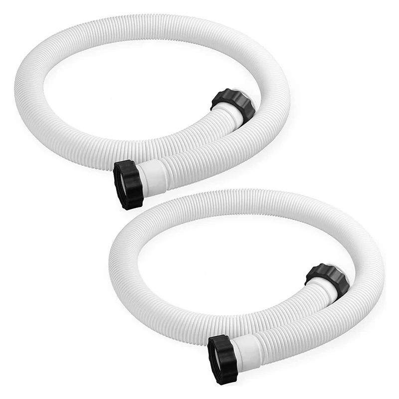 2 Pcs Pool Pump Replacement Hose 1.5 Inch Diameter 59 Inch Long For INTEX 29060E Filter Pumps
2 Pcs Pool Pump Replacement Hose 1.5 Inch Diameter 59 Inch Long For INTEX 29060E Filter Pumps