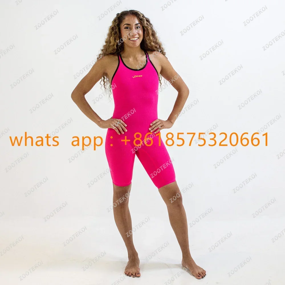 

New Professional Women Swimsuit One Piece Swimwear Competition Training Tights Human Body Engineering Swimsuit Tech Swimsuit