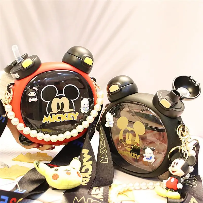 Disney kawaii Mickey cartoon creative children's sippy cup high-value large-capacity student portable dual-purpose water cup
Disney kawaii Mickey cartoon creative children's sippy cup high-value large-capacity student portable dual-purpose water cup