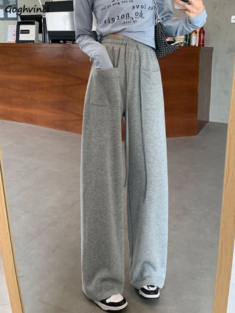 Cargo Pants for Women Sporty Big Pockets Simple Trendy Casual All-match Students Korean Style Summer Campus New Cute Trousers
Cargo Pants for Women Sporty Big Pockets Simple Trendy Casual All-match Students Korean Style Summer Campus New Cute Trousers