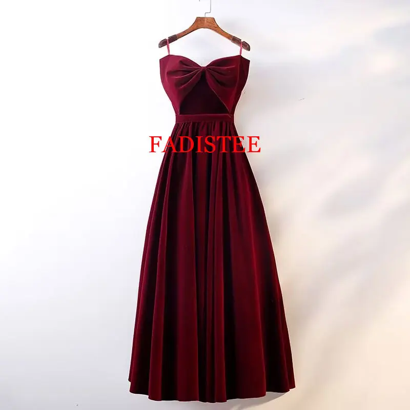 New Style Burgundy Banquet Prom Dresses Fairy Dream Slim Party Birthday Party Dress Robe De Soirée Femme Formal Occasion Dress
New Style Burgundy Banquet Prom Dresses Fairy Dream Slim Party Birthday Party Dress Robe De Soirée Femme Formal Occasion Dress