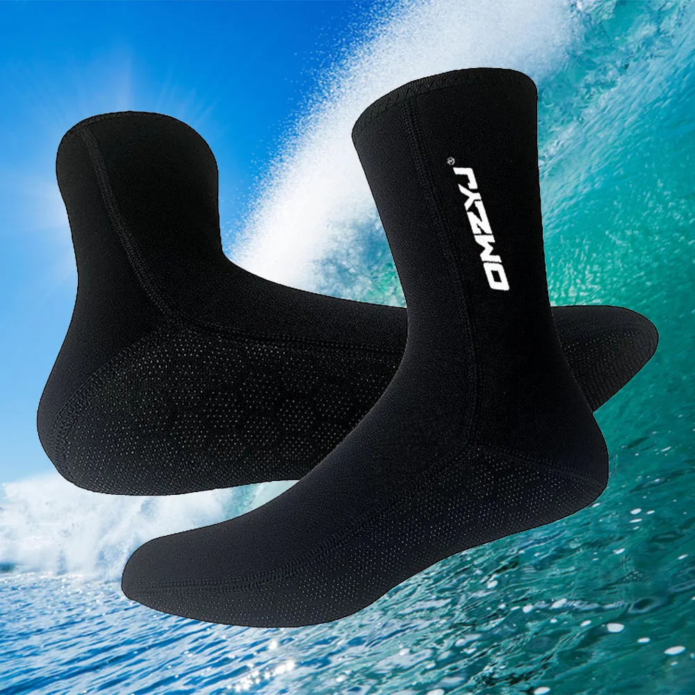 5MM Neoprene Rubber Diving and Swimming Socks Non slip Warm Beach Socks Men's Women's Water Sports Surfing Scuba Diving Socks
5MM Neoprene Rubber Diving and Swimming Socks Non slip Warm Beach Socks Men's Women's Water Sports Surfing Scuba Diving Socks