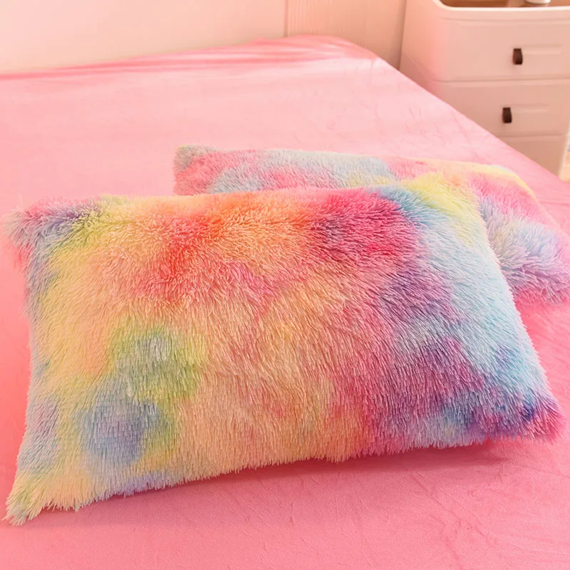 3Pcs Super Shaggy Coral Fleece Warm Cozy Princess Bedding Set Mink Velvet Duvet Cover Set Bed Comforter Cover Blanket Pillowcase 9 S663fc45d0c9840ff9e9a383cd572e0fev