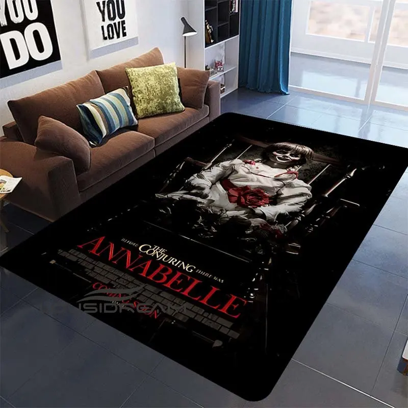 Annabelle Horror Movie Fluffy Rug, Area Soft Rug Bedroom Living Room, Halloween Doll Floor Mat, Movie Lover Rug Home Decor
Annabelle Horror Movie Fluffy Rug, Area Soft Rug Bedroom Living Room, Halloween Doll Floor Mat, Movie Lover Rug Home Decor