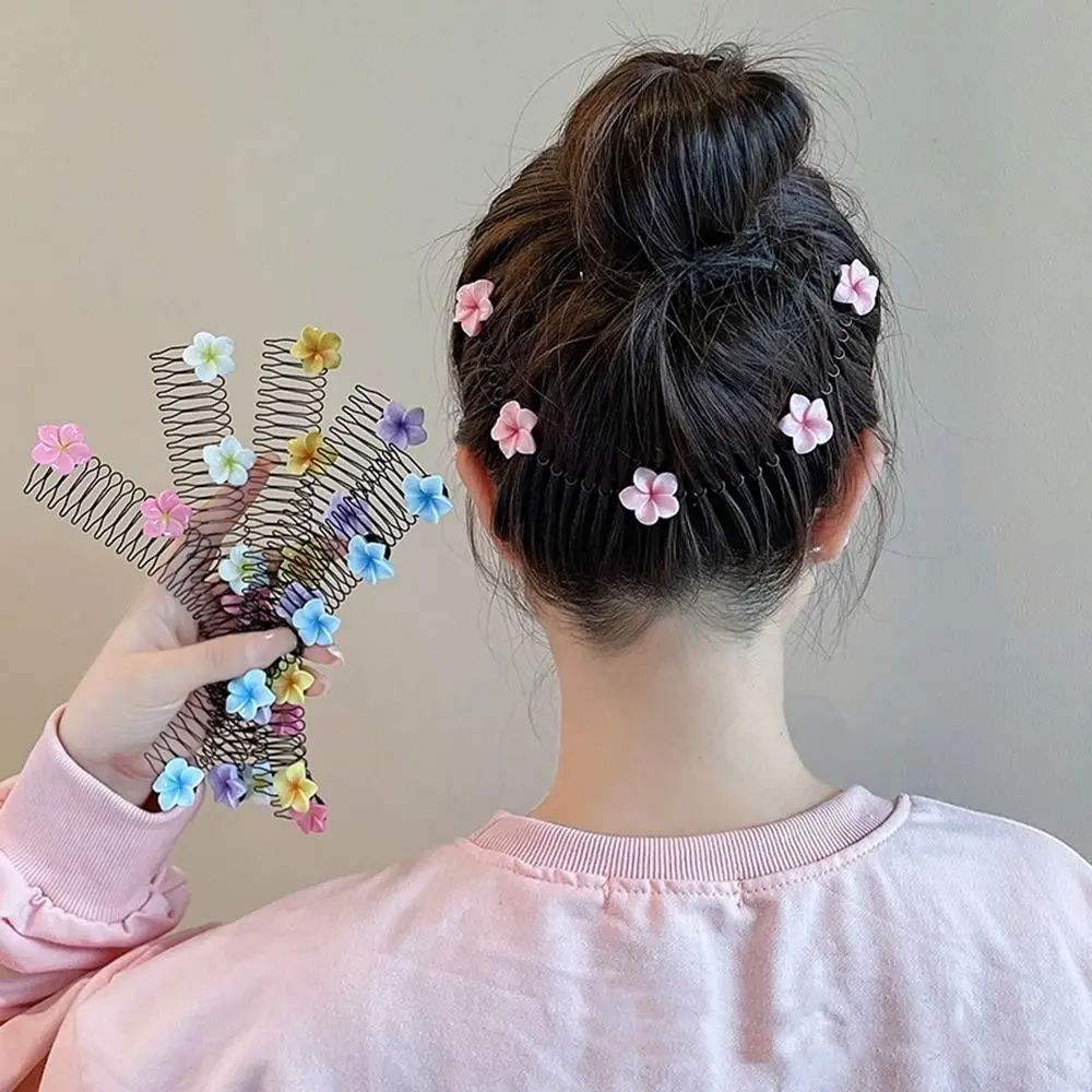 Flower Spring Hair Comb Children Invisible Comb Extra Hair Holder U Shape Hair Styling Comb Fixed Combs Hair Accessories
Flower Spring Hair Comb Children Invisible Comb Extra Hair Holder U Shape Hair Styling Comb Fixed Combs Hair Accessories