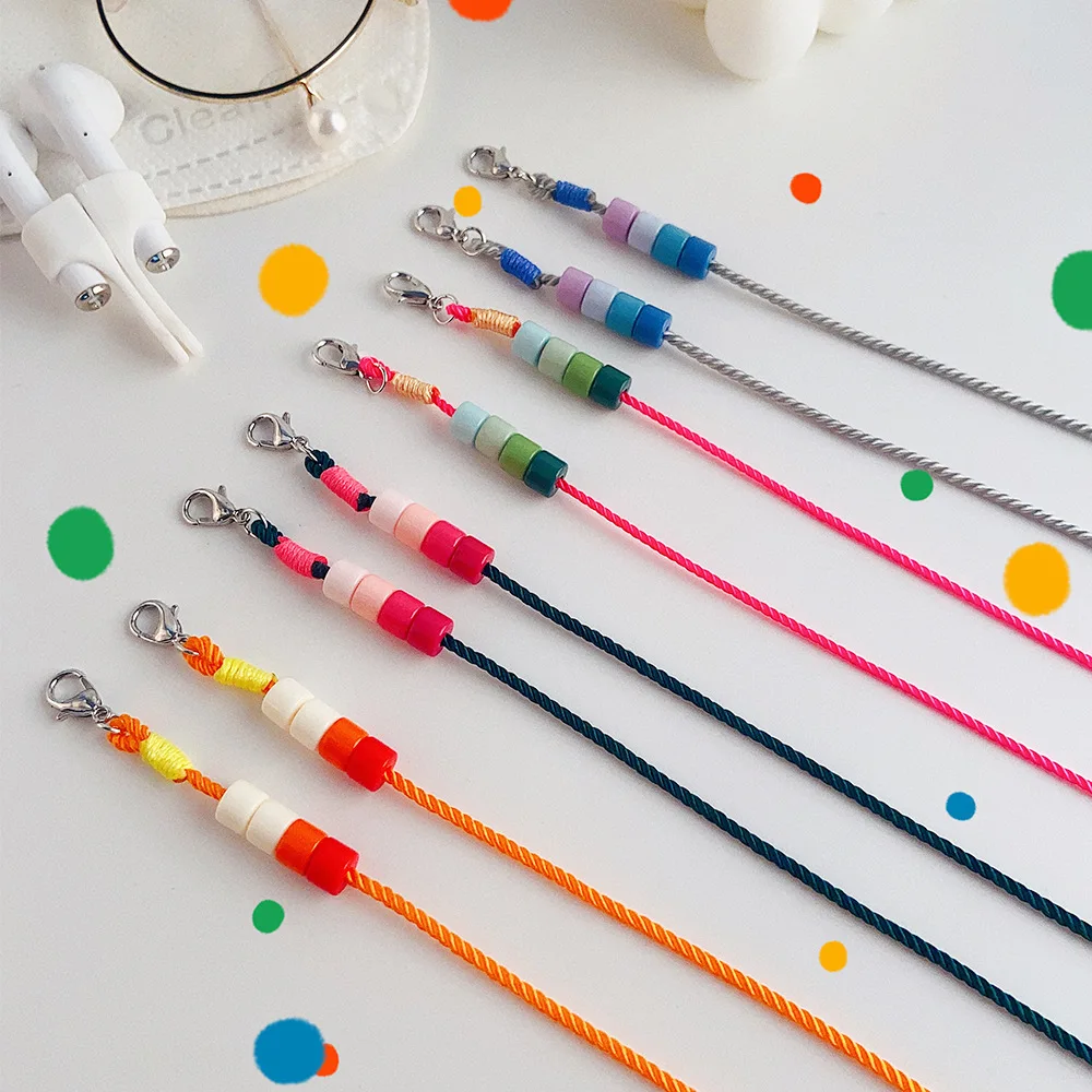 Japan and Korea Wax Rope Acrylic Bead Anti Loss Chain Accessories Fashion Sunglasses Glasses Chain
Japan and Korea Wax Rope Acrylic Bead Anti Loss Chain Accessories Fashion Sunglasses Glasses Chain