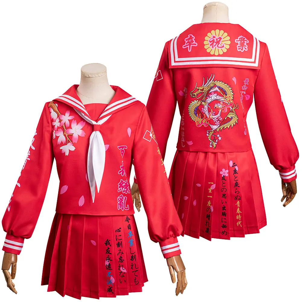 Bosozoku Graduation Season Cosplay Women Costume Japanese School Uniform Roleplay Fantasia Halloween Carnival Cloth For Disguise
Bosozoku Graduation Season Cosplay Women Costume Japanese School Uniform Roleplay Fantasia Halloween Carnival Cloth For Disguise