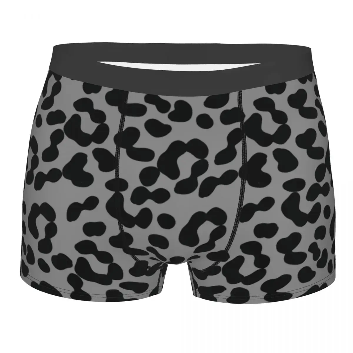 Men Modern Black Leopard Print Boxer Shorts Panties Breathable Underwear Male Printed Underpants
Men Modern Black Leopard Print Boxer Shorts Panties Breathable Underwear Male Printed Underpants