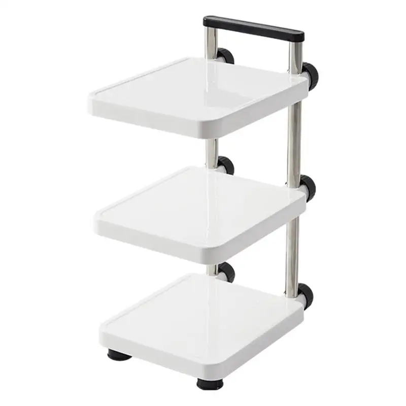 Kitchen Storage Shelf Multifunctional 3 Tier Microwave Stand With Wheels Kitchen Under Sink Storage Rack Or Cart Workstation
Kitchen Storage Shelf Multifunctional 3 Tier Microwave Stand With Wheels Kitchen Under Sink Storage Rack Or Cart Workstation