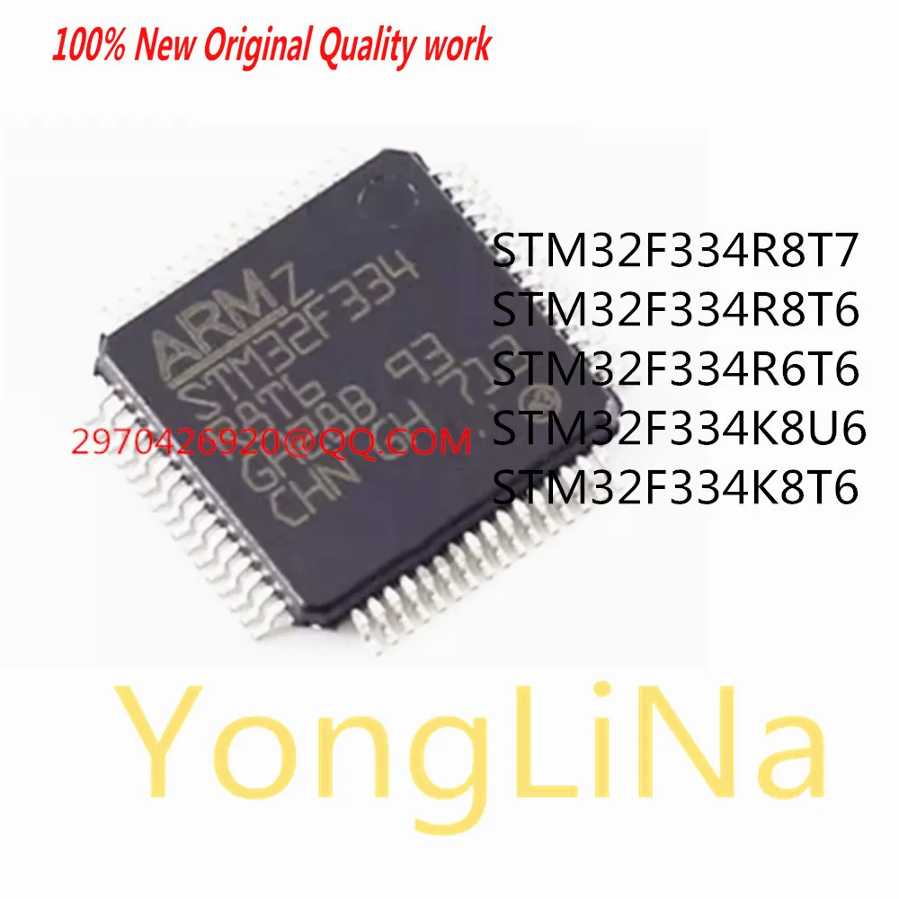 100% New IC Chips 1Pcs STM32F334K6T6 STM32F334K8T6 STM32F334K8U6 STM32F334R6T6 STM32F334R8T6 STM32F334R8T7 QFP
100% New IC Chips 1Pcs STM32F334K6T6 STM32F334K8T6 STM32F334K8U6 STM32F334R6T6 STM32F334R8T6 STM32F334R8T7 QFP