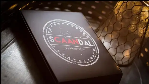 

SCAANDAL by Adrian Vega Card Magic Tricks Close Up Magic Magia Magie Magicians Prop Deck Illusion Gimmick Tutorial