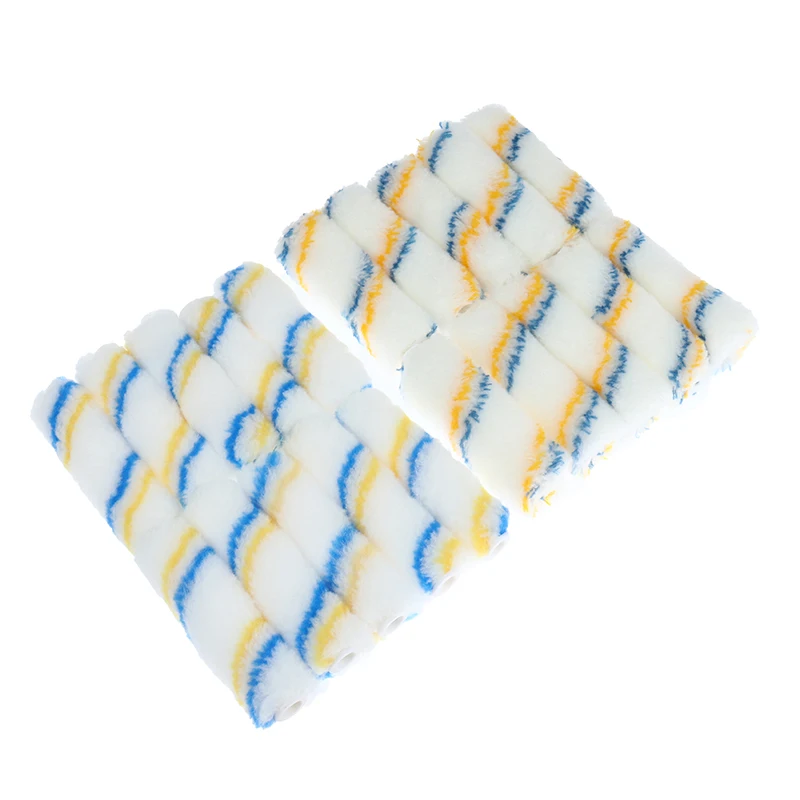 10pcs 4 Inch Craft Paint Foam Rollers Decorative Corner Roller Brush Sponge Paint Roller Sleeves Decorating Painting Tool
10pcs 4 Inch Craft Paint Foam Rollers Decorative Corner Roller Brush Sponge Paint Roller Sleeves Decorating Painting Tool