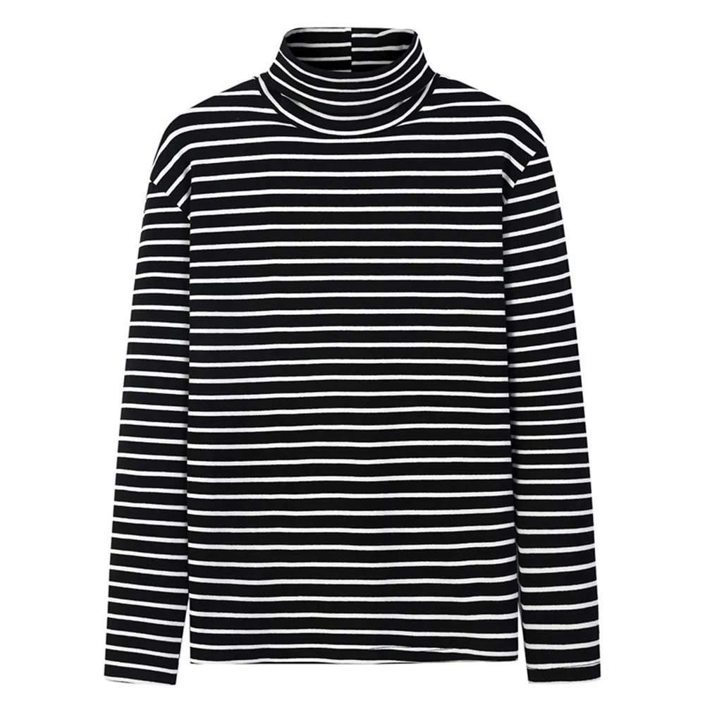 Winter Winter Warm Men Turtleneck Thermal Underwear Tops Striped T-shirt Blouse Pullover Long Sleeve Homewear Basic Tunic A50
Winter Winter Warm Men Turtleneck Thermal Underwear Tops Striped T-shirt Blouse Pullover Long Sleeve Homewear Basic Tunic A50